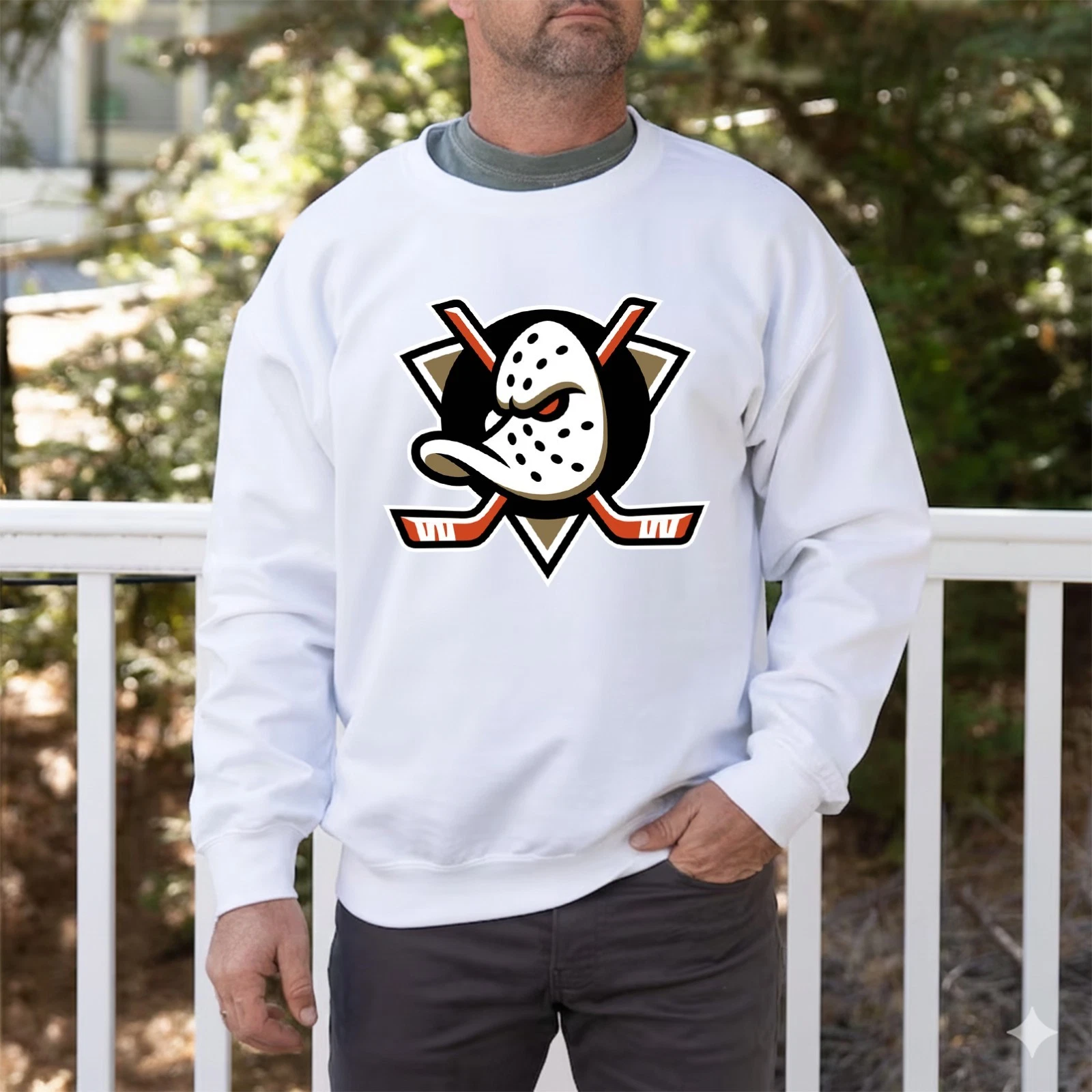 Anaheim Ducks Unisex Sweatshirt, Full Size