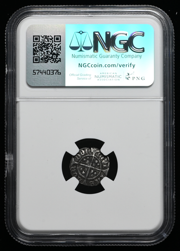 ENGLAND. Heinrich VI. 1422-1461. Silber Halfpenny, London, S-1884, NGC XF40 - Bild 4 von 4