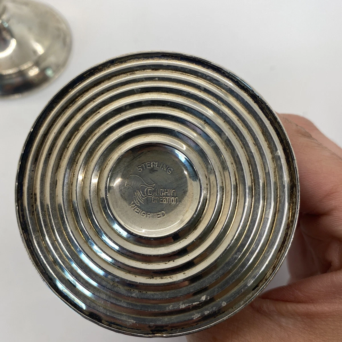 Duchin sterling silver candle hotsell holders