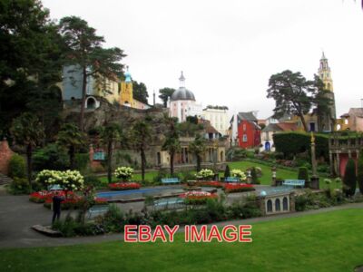 FOTO WALISISCHE KÜSTE PORTMEIRION DORF (10) ENTWORFEN UND GEBAUT VON SIR CLOUGH WIL