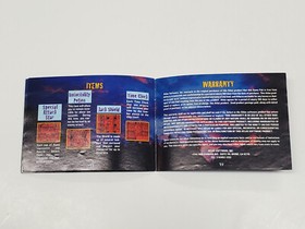 Jack Bros. Nintendo Virtual Boy Manual Only *creases