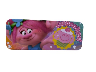 Dreamworks Trolls Poppy Pink Pencil Tin Case