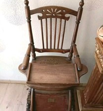 Chaise haute à système Pour bébé Marque Mac Kain Paris Circa 1900