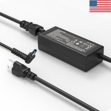 65W AC Adapter with Blue Tip Power Cord For HP Laptop Charger HP Pavilion x360