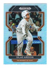 Silas Ardoin Texas Longhorns 2022  Panini Prizm Draft Picks SILVER PDP107