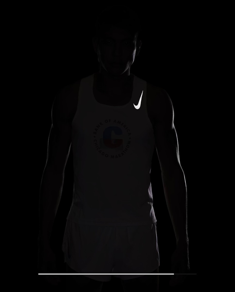 NWT Nike Chicago Marathon 2023 AeroSwift Running Singlet