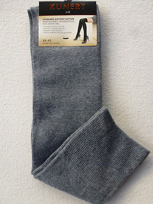 KUNERT Liz Calze Al Ginocchio In Cotone Donna – Senza Compressione, Cucitura Manuale, Bianco - 6