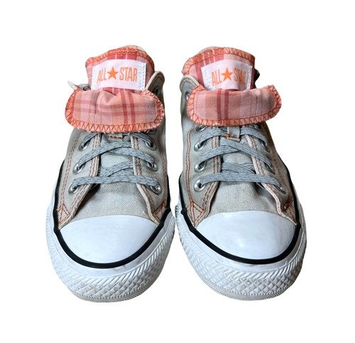 Converse Light Grey Flip Tongue Slip On Shoes w/ Xpand Laces - Women's Size  7 | eBay