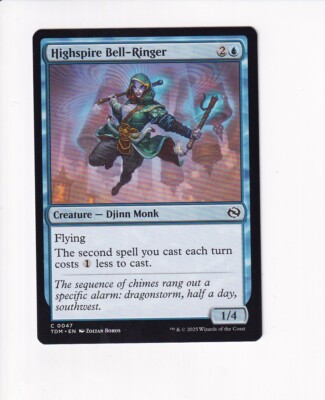MAGIC THE GATHERING MTG TARKIR DRAGONSTORM HIGHSPIRE BELL-RINGER (#2)