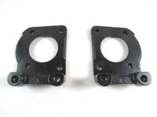 Par de soportes de pinza de freno de disco delantero negro Ford Mustang 1964 65 66 67 C20567