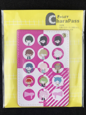 Danganronpa Another Episode Postel Design Pass Card Case A3 Komaru Utsugi etc.