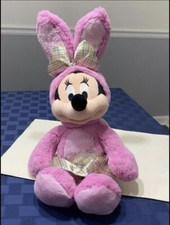 Disney Easter 2018 Minnie Mouse Exclusive 18-Inch Plush Pink Bunny Costume