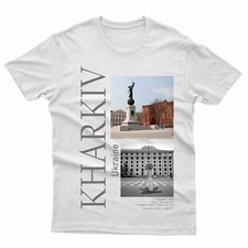 Ukraine Hero-Cities T-Shirt - 100 Cotton, Unique Design Support Ukraine's Brave