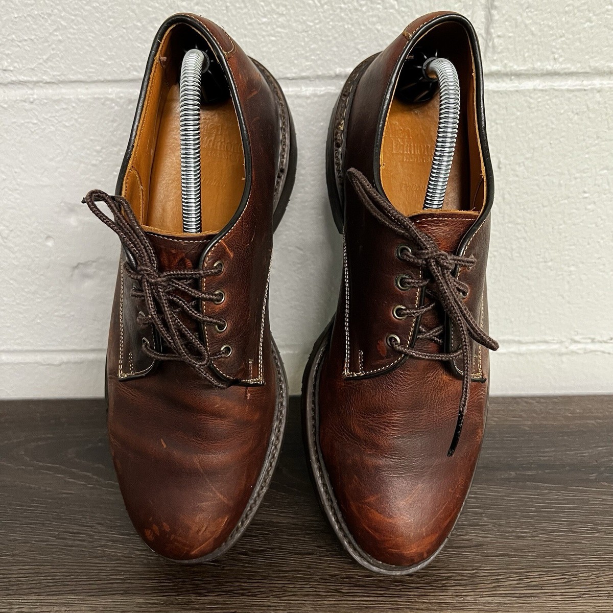 Allen Edmonds Mens Fulton Oxford Dress Shoes Brown Almond 