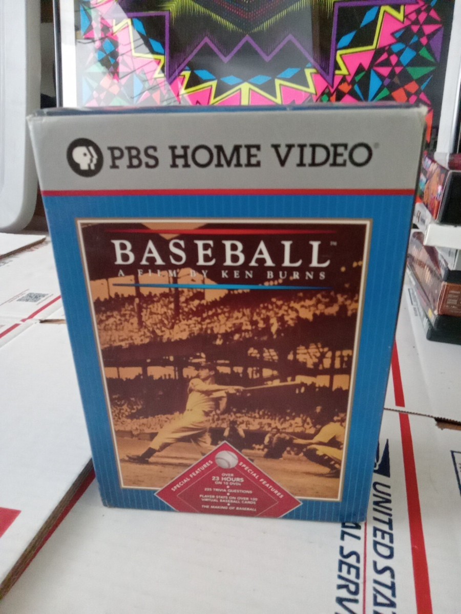 Baseball A Film By Ken Burns DVD 2004 Box Set PBS Home Video 10