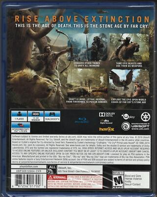 Far Cry Primal PS4 (Brand New Factory Sealed US Version