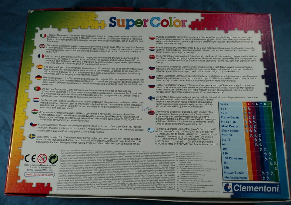 Disney Pixar Cars Clementoni Super Color Maxi 104 Piezas Puzzle Rayo McQueen Foto 2 de 3