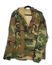 Vintage Cabela's Camo Jacket Mens Large Camouflage Gore-Tex Outdoor Made in USA