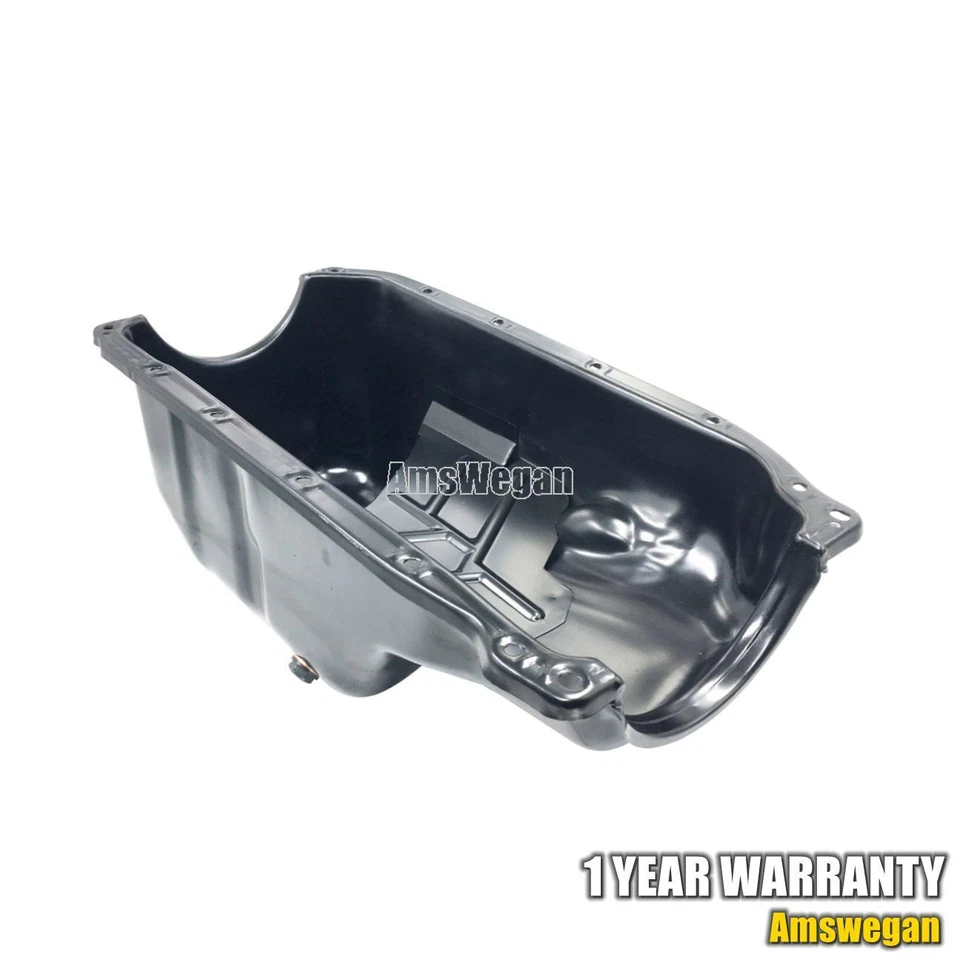 Engine Oil Pan Sump For chevy Cavalier Pontiac Sunfire l4 2.2L FWD - Image 2 of 4