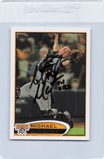 2012 Topps #99 Michael McKenry Pirates Signed Auto *K1866