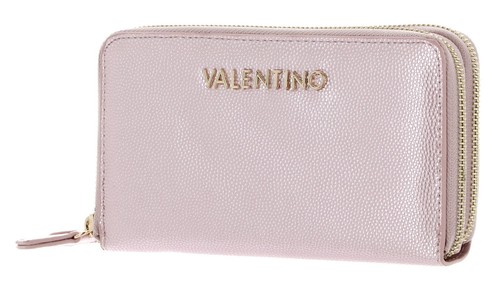 VALENTINO Divina Zip Around Wallet Rosa Metallizato rosa - Bild 1 von 5