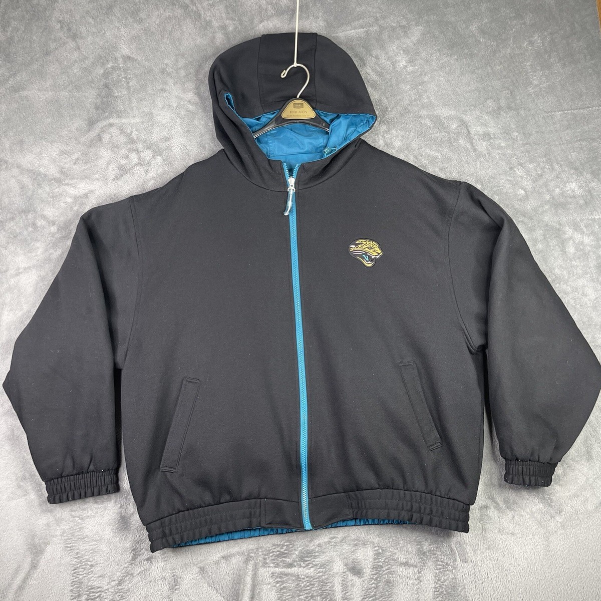 Reebok NFL ジャケット Vtg Jacksonville Jaguars Jacket Mens 2XL Reebok Reversible