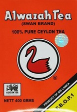 ALwazah Tea - 100% Pure Ceylon Loose Black Tea - New Blend - 400g Fee Shipping 