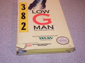 Low G Man Low Gravity Man NINTENDO NES 1990 KID in Box - Tested