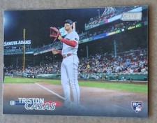 Triston Casas 2023 Stadium Club ROOKIE Card #250 RC Boston Red Sox. rookie card picture