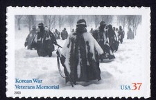 Scott #3803 Korean War Veterans Memorial Single Stamp - MNH