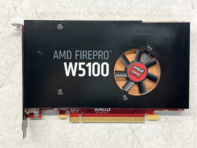 DELL W2C47 AMD FIREPRO W5100 4-PORT GDDR5 VIDEO GRAPHICS CARD 102C5870401