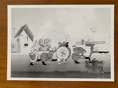 Donald Duck DER FUEHRER'S FACE WORLD WAR II Animation Still Disney 1942 Orginal!