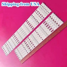 LED Strips For Sharp 50" TV LC-50LB371U LC-50LB370U 500TT65 500TT66 LC-50LB261U