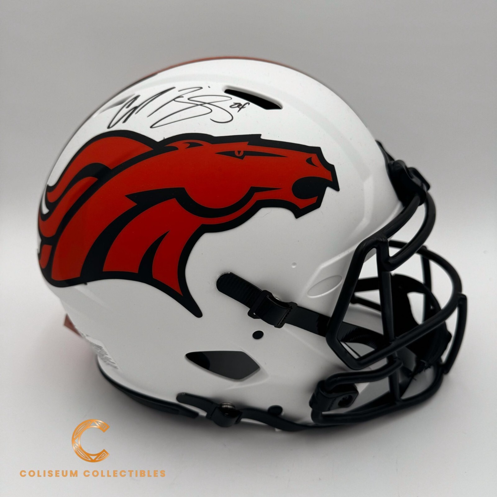 Champ Bailey Autographed Signed Denver Broncos Authorized Full Size Football Speed Authen 