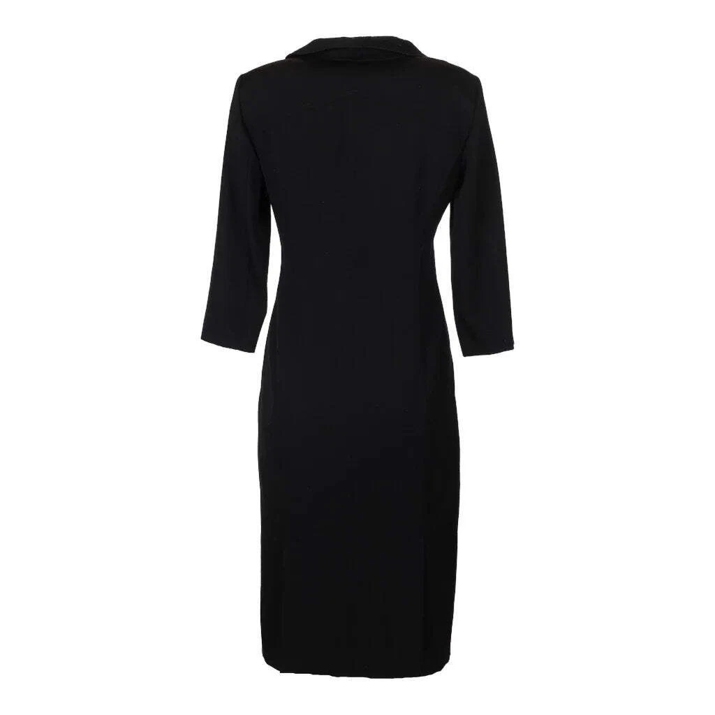 Abito midi Roma Valentino piccolo nero lana