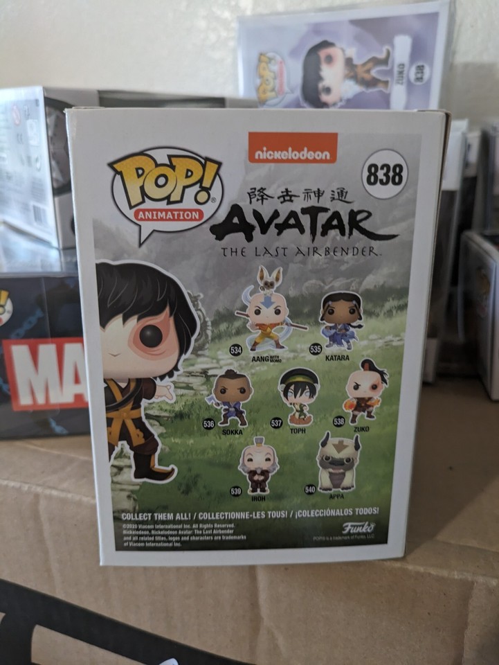Funko Pop! Vinyl Avatar Zuko (Glows in the Dark) Box Lunch
