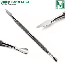 Cuticle Pusher CT-03 Manicure Pedicure Remover Nail Cleaner Stainless Steel Tool