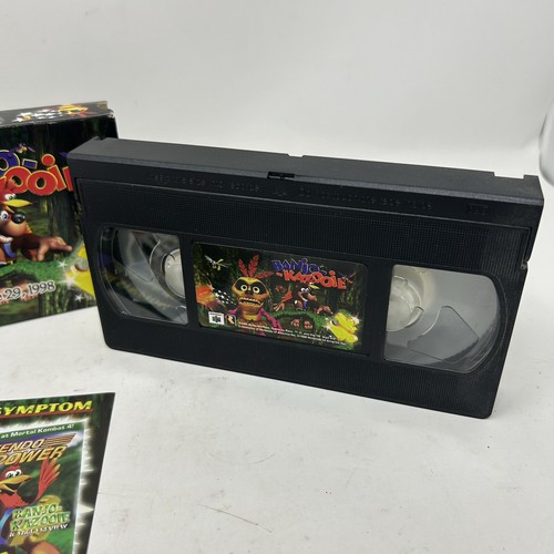 Banjo Kazooie N64 Promotional VHS Tape 1998 Nintendo Power Promo Video - Picture 4 of 7