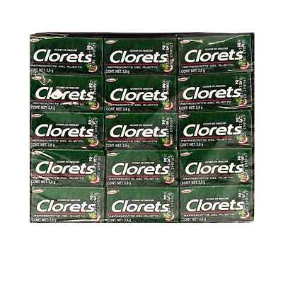 Clorets Gums, 4 PACK! Clorets 60 Pack Mint Flavored Gum – 480