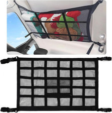 Gepäcknetz Auto, 90 x 65 cm Gepäcknetz, Autodach Aufbewahrung für Decken, Autone