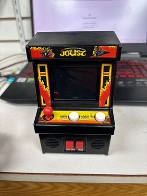 Retro Joust Mini Arcade Classics 08 Midway Classic Arcade Game Used
