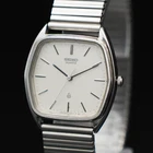 [Exc+5/Rare]  Seiko Men's Watch Silver 6431-5100 Quartz Vintage New Battery 1982