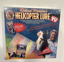 VINTAGE Roland Martin's Helicopter Lure FULL SET NEW IN ORIGINAL BOX