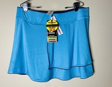NWT JAMIE SADOCK sz XL 2 IN 1 REVERSIBLE BLUE GOLF TENNIS SKIRT