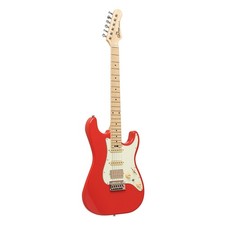 Crafter Charlote Strat Electric Guitar Vintage Red