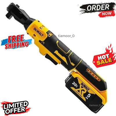Dewalt DCF512 20V 3/8 Inch Brushless Ratchet Right Angle Wrench TOOL ONLY