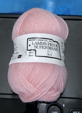 Lambs Pride Super Wash Wool Yarn Strawberry Chiffon, 200 Yds/Skein