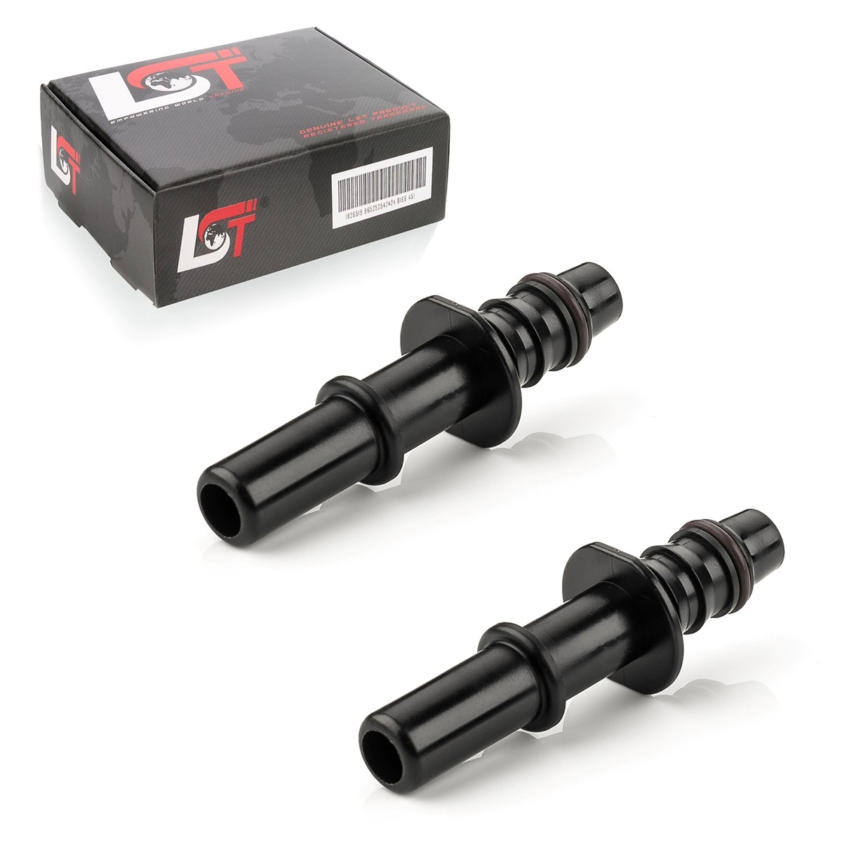 2x Counterpart Quick Coupling Straight Fuel Line 9.49 x 9mm for MITSUBISHI