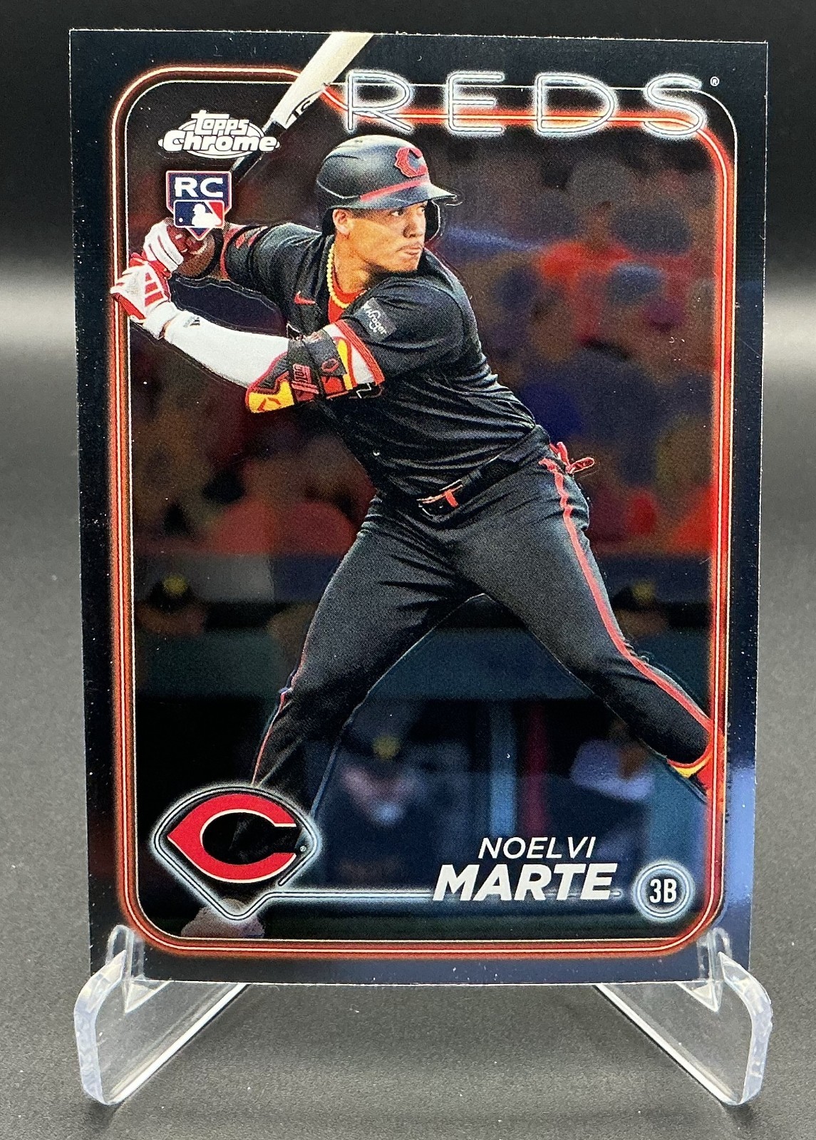 2024 Topps Chrome - Noelvi Marte #177 (RC) -Cincinnati Reds