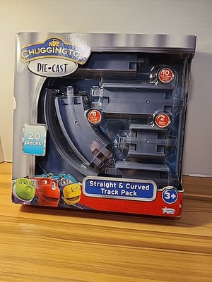 Chuggington Die Cast Straight Curved Track Pack 20 pieces NIB Learning Curve 3+